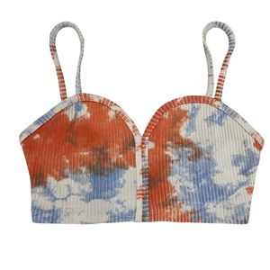 Zara Tie-dye Crop Top